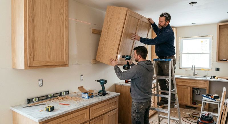 Pine Cabinets Installation in Terre Haute, IN