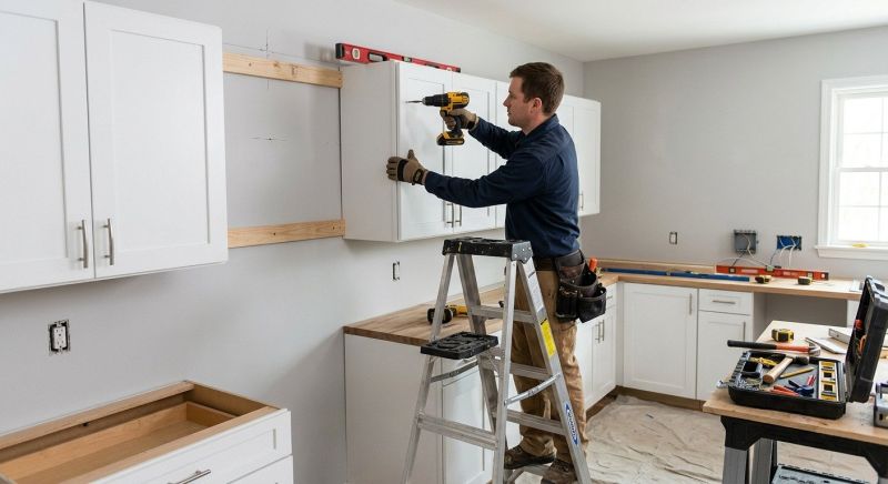 Wall Cabinets Installation in Muncie, IN